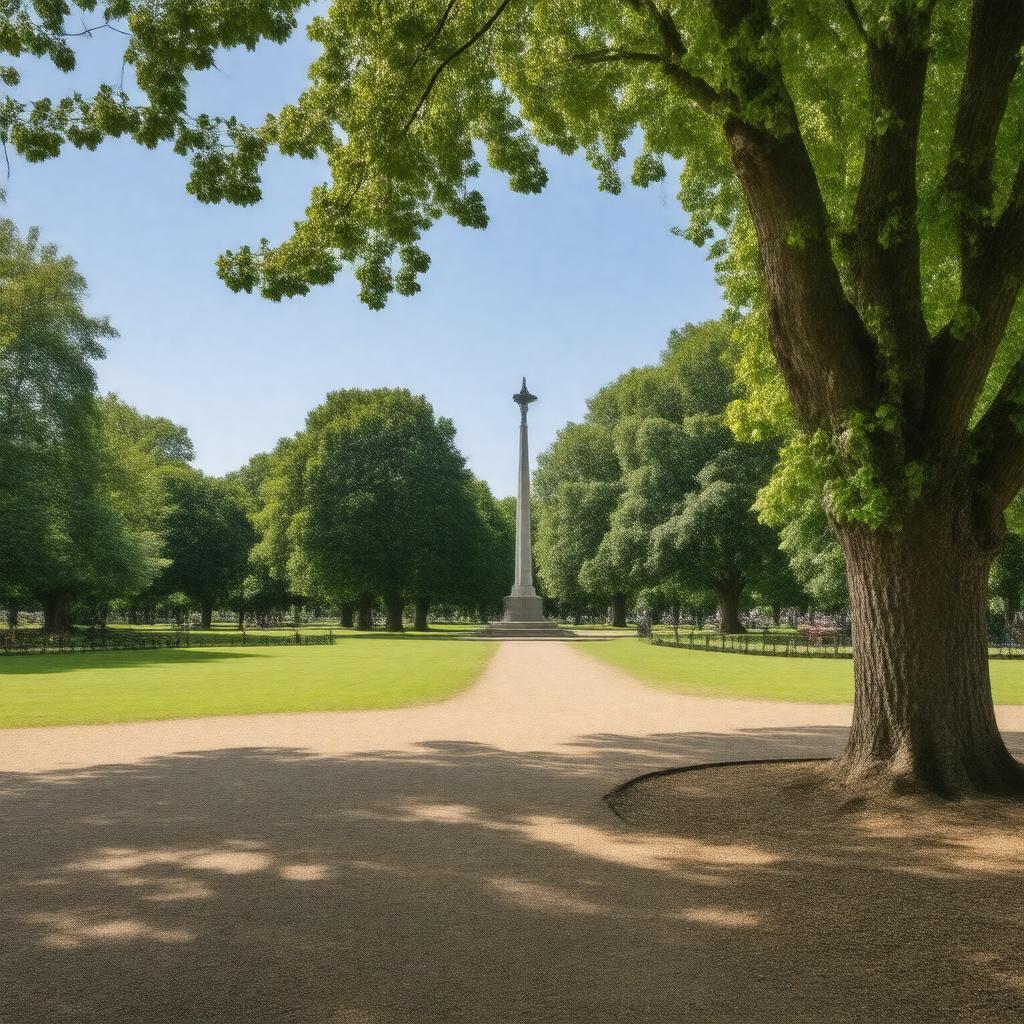 AI-created image of War Memorial Park