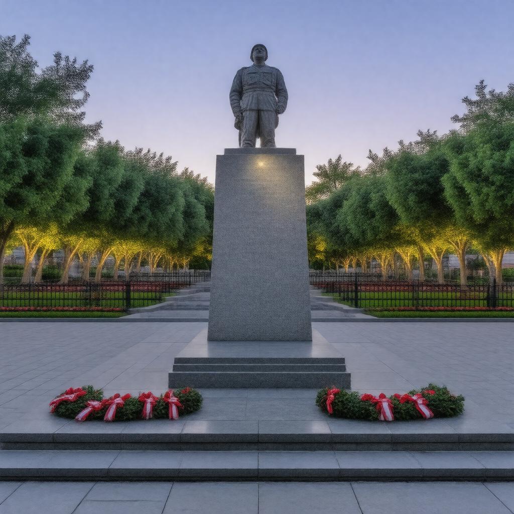 AI-created image of War Memorials