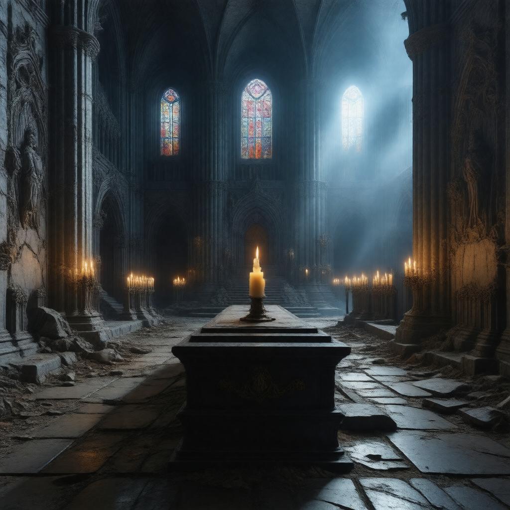 AI-created image of War Requiem