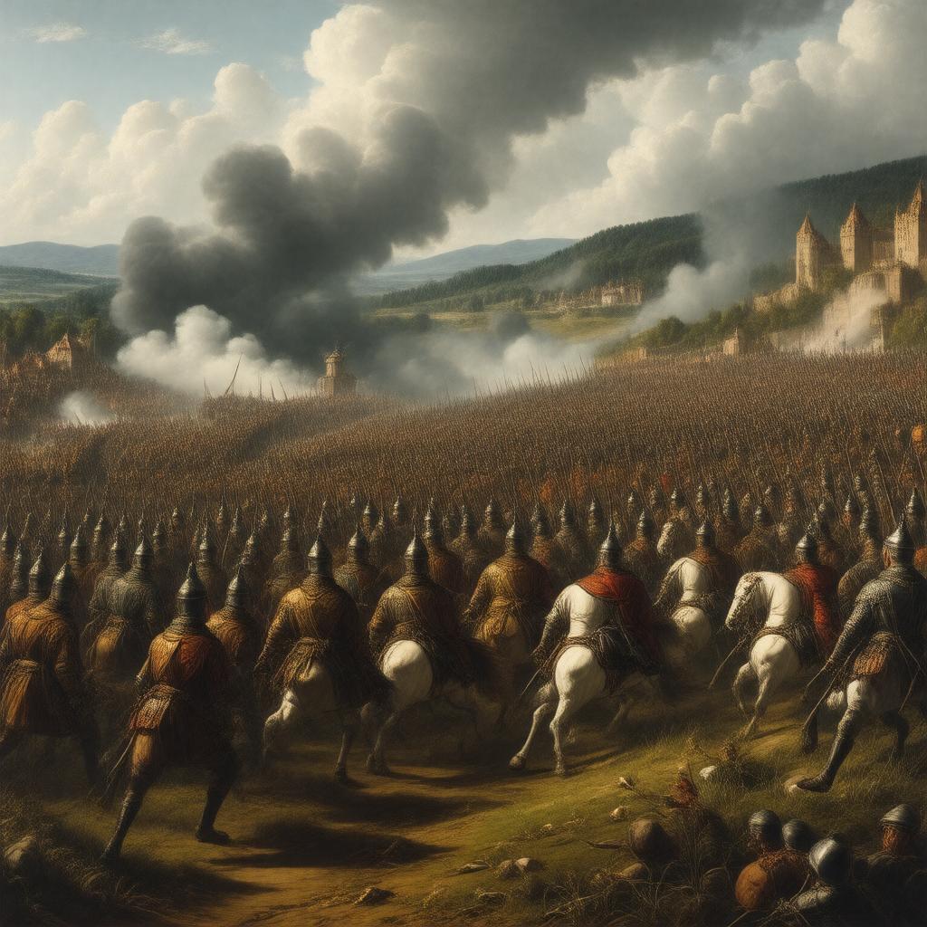 AI-created image of War of the Grand Alliance