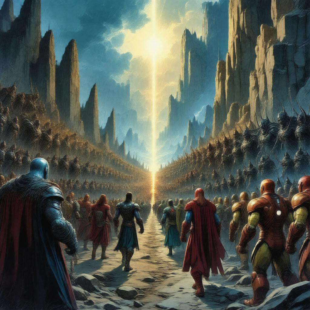 AI-created image of War of the Realms