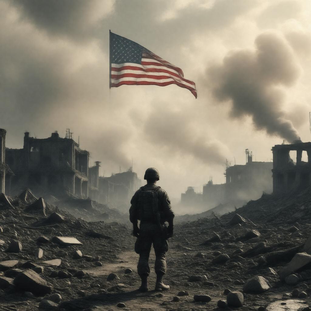 AI-created image of War on Terror