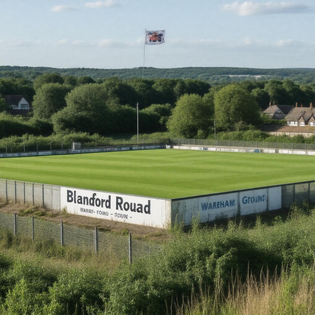 AI-created image of Wareham Town