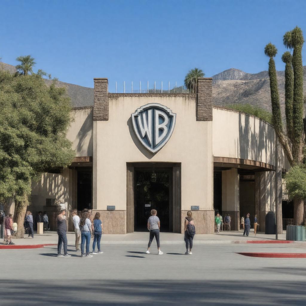 AI-created image of Warner Bros. Studios