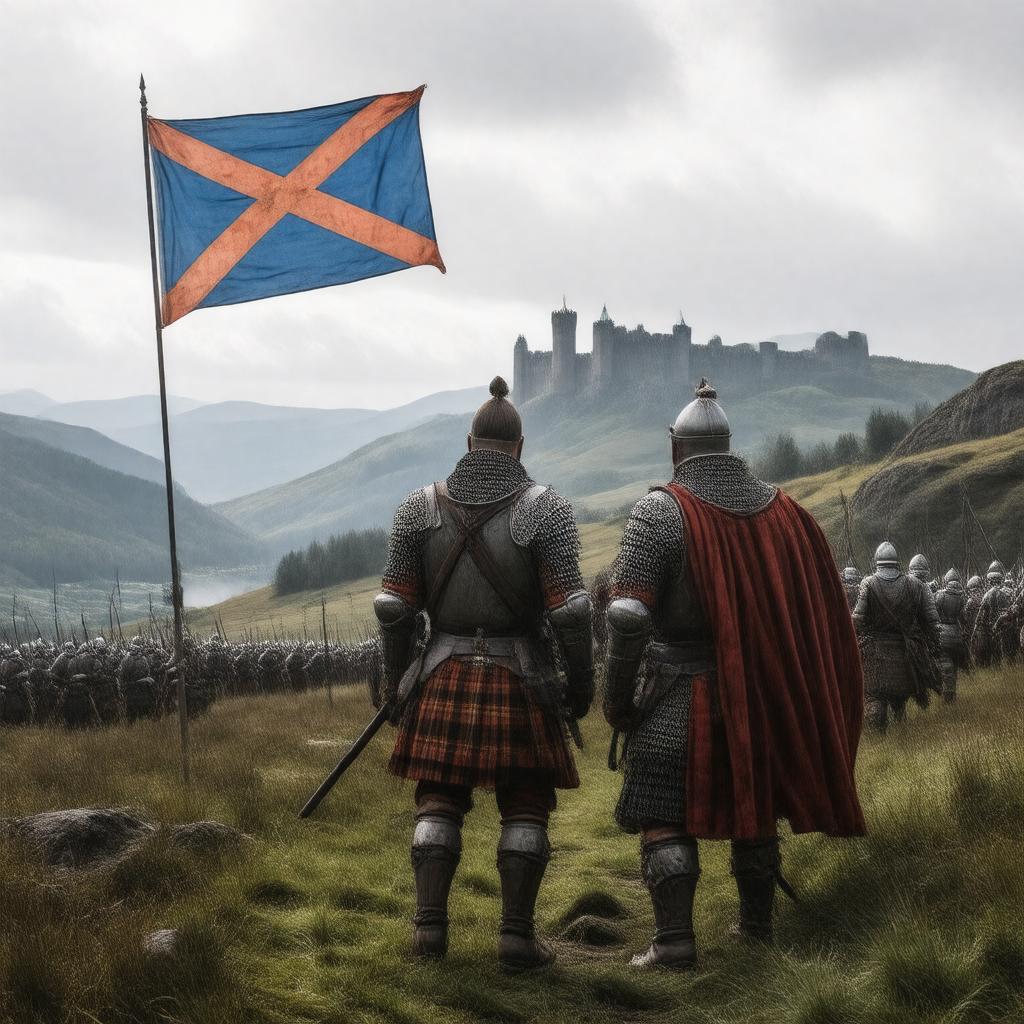 AI-created image of Wars of Scottish Independence