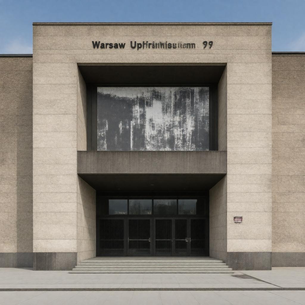 AI-created image of Warsaw Uprising Museum