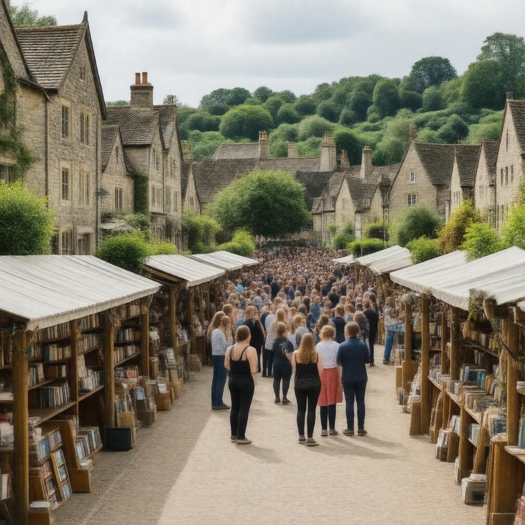 AI-created image of Warwick Words Festival