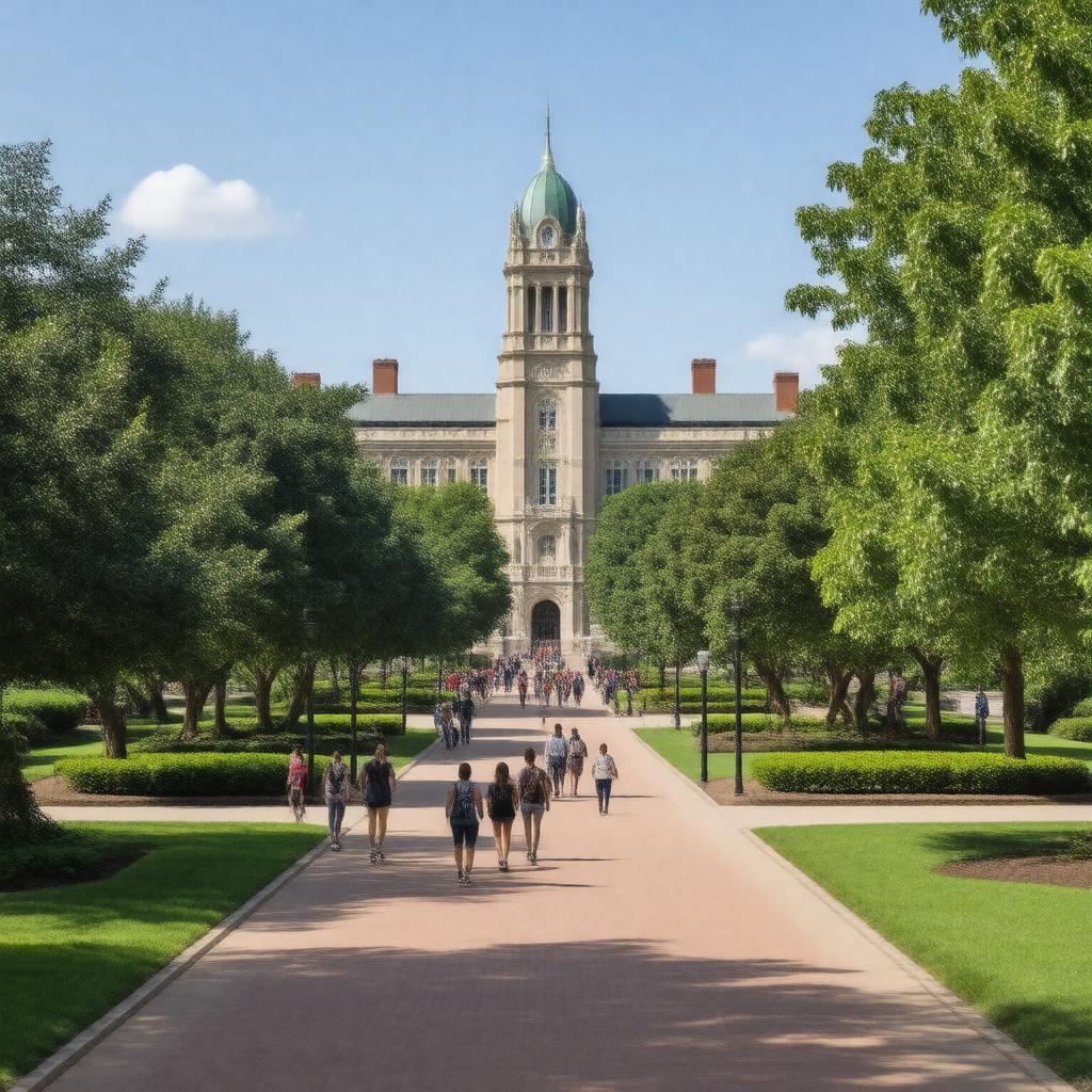 AI-created image of WashU