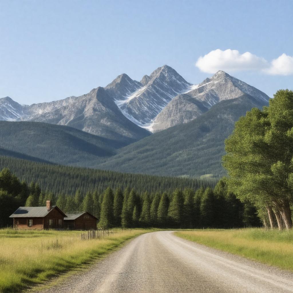 AI-created image of Washakie Ranger District