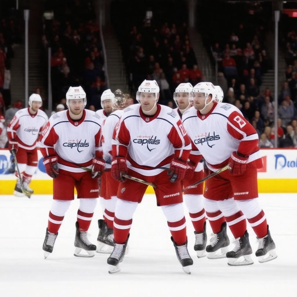 AI-created image of Washington Capitals