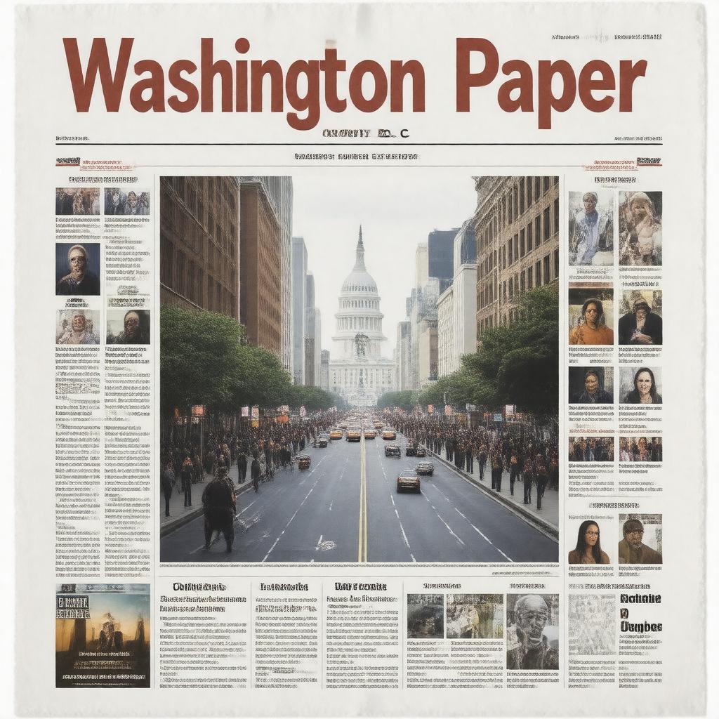 AI-created image of Washington City Paper
