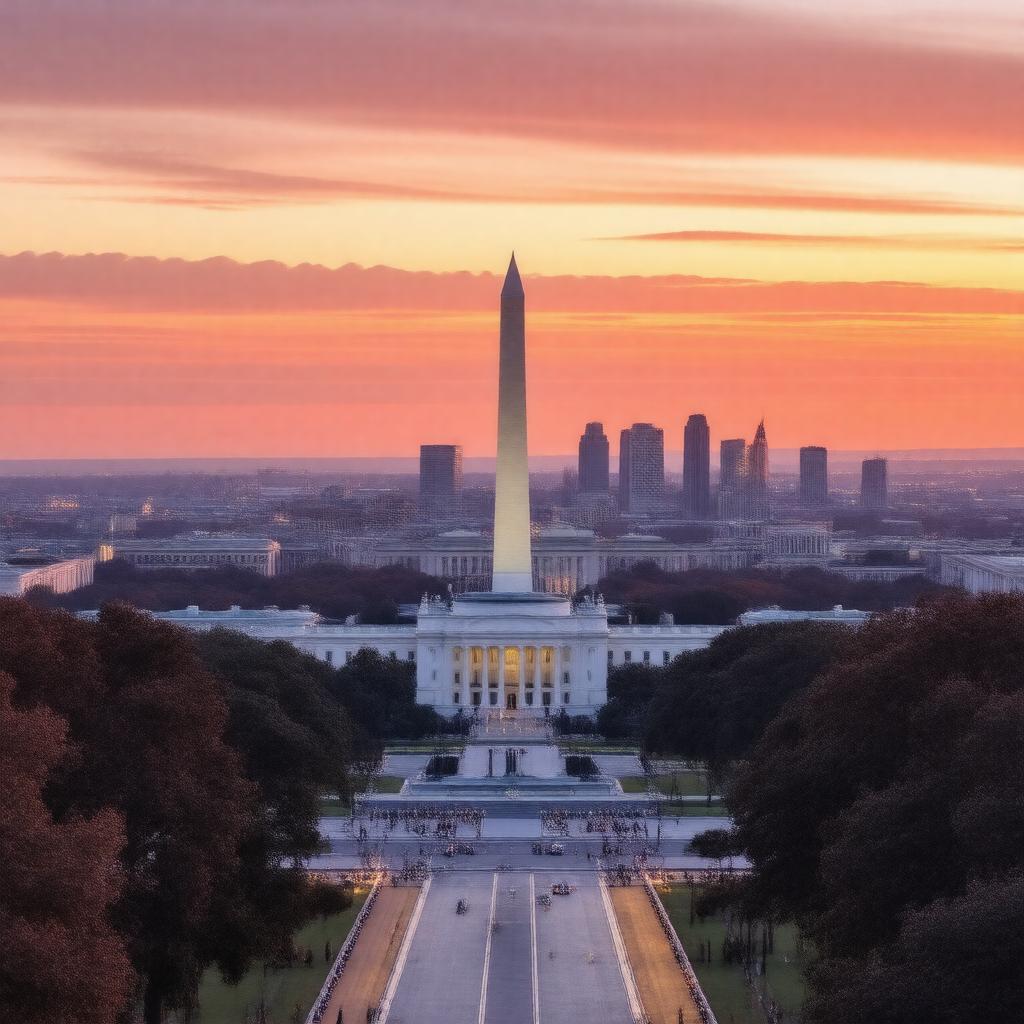 AI-created image of Washington, D.C., USA