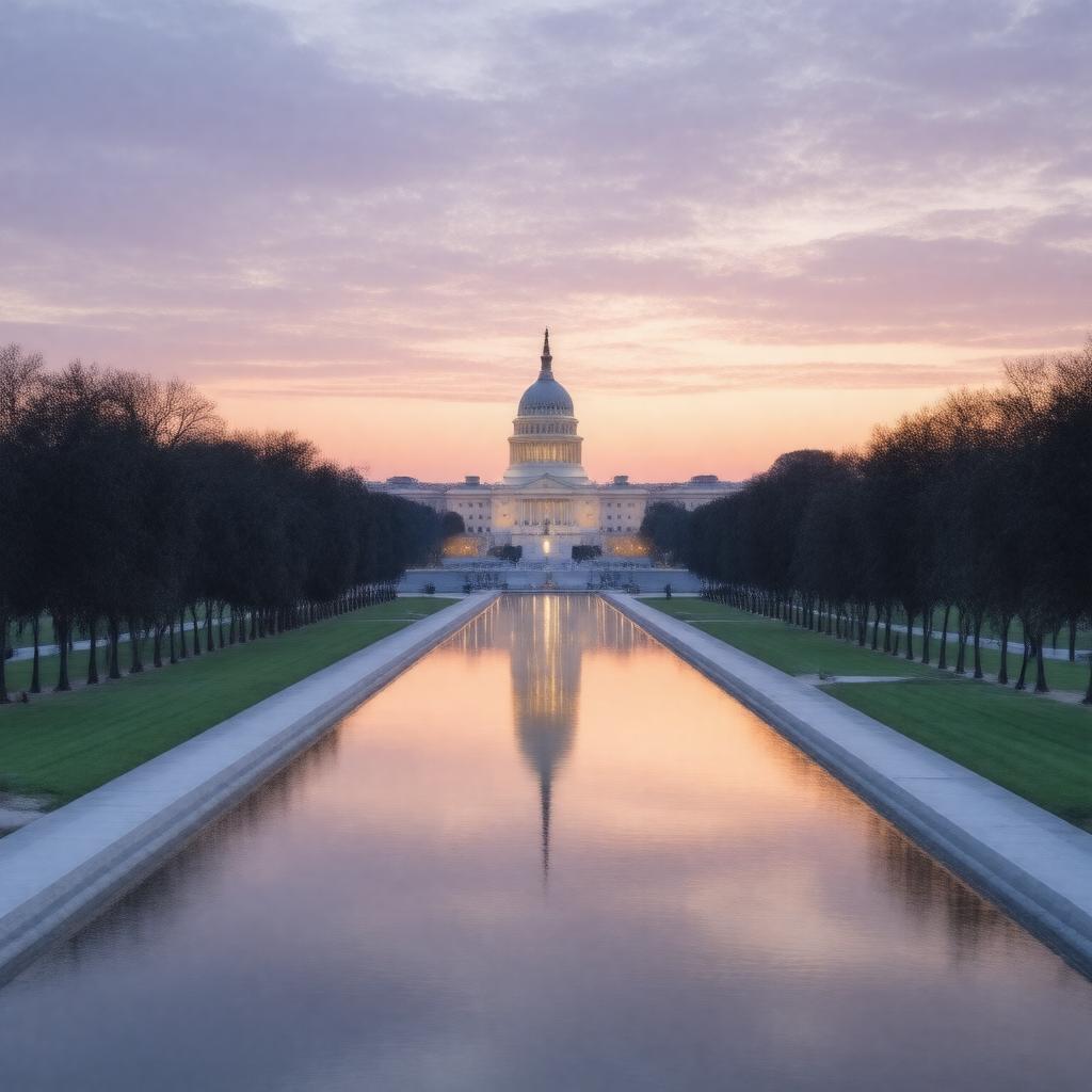 AI-created image of Washington, D.C., United States
