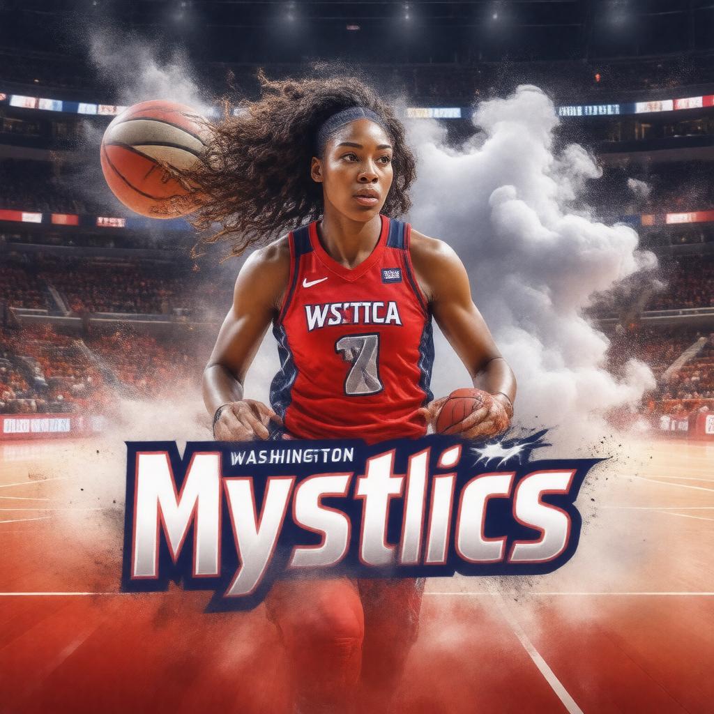AI-created image of Washington Mystics