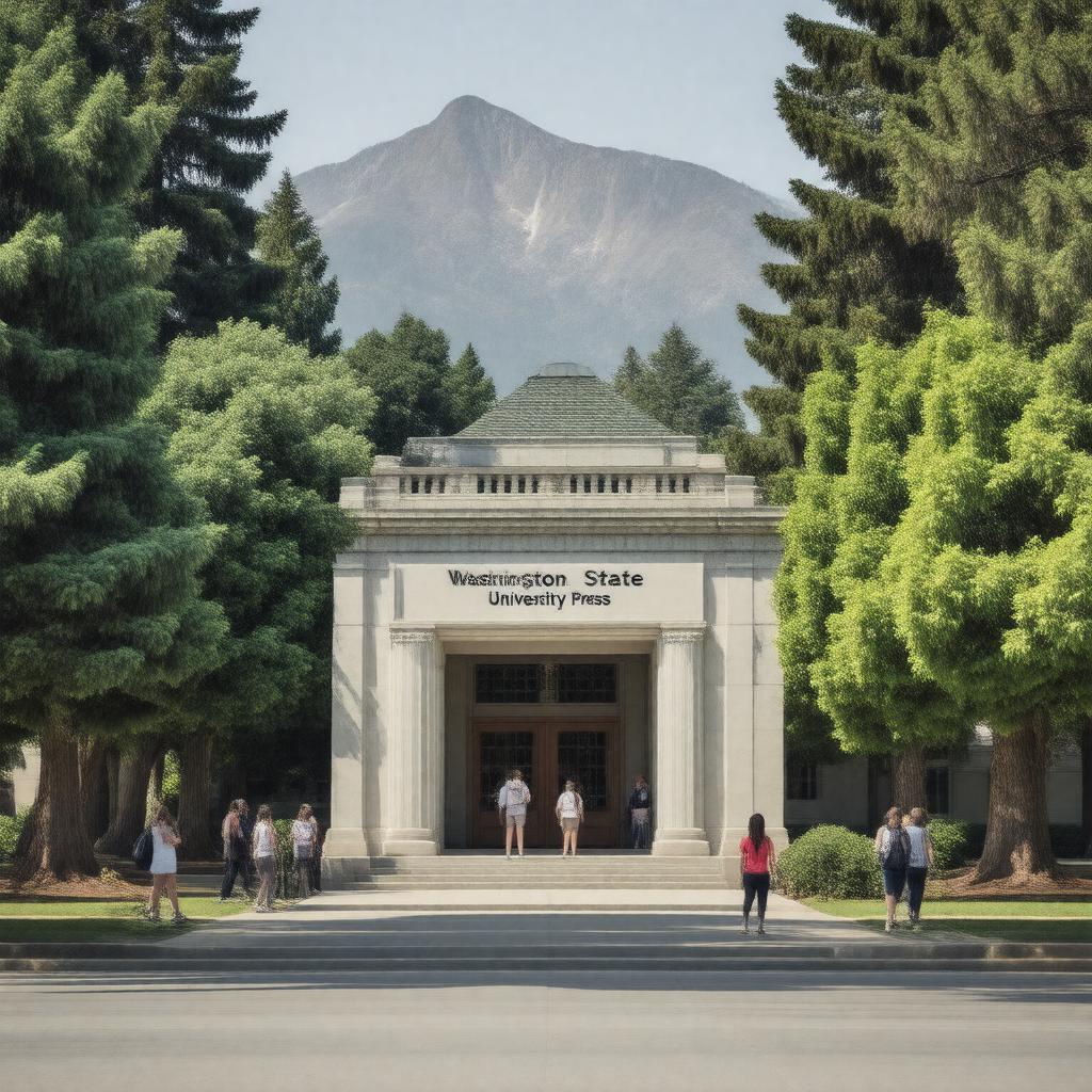 Click to view larger image AI-created image of Washington State University Press