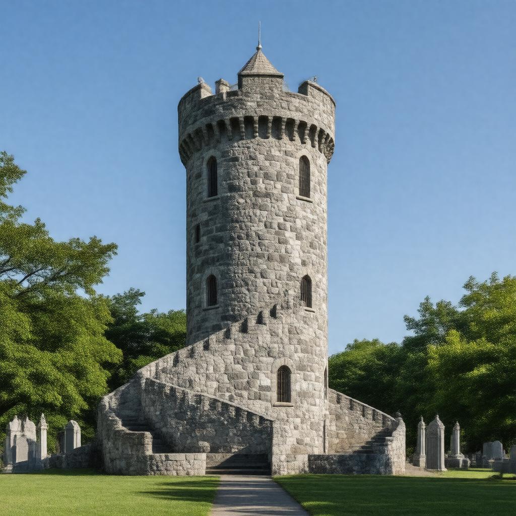 AI-created image of Washington Tower