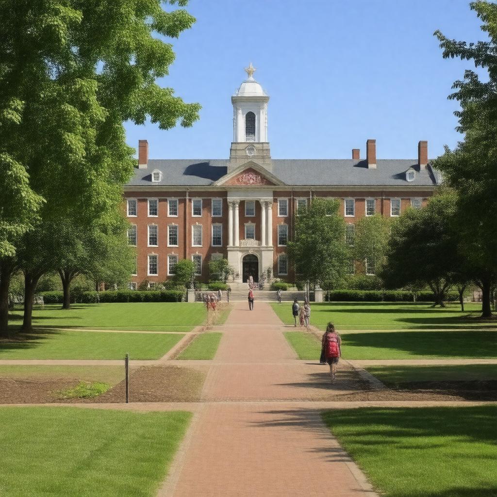 AI-created image of Washington University in St. Louis