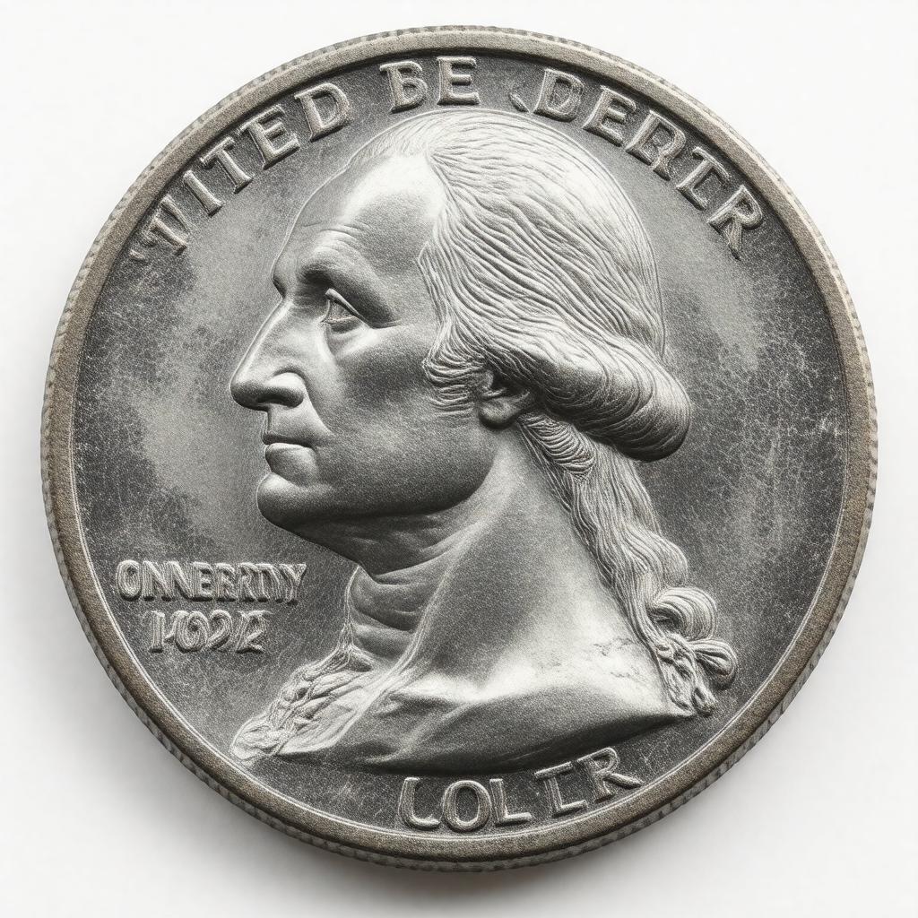 AI-created image of Washington quarter