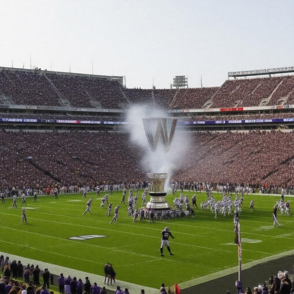 Click to view larger image AI-created image of Washington vs Washington State