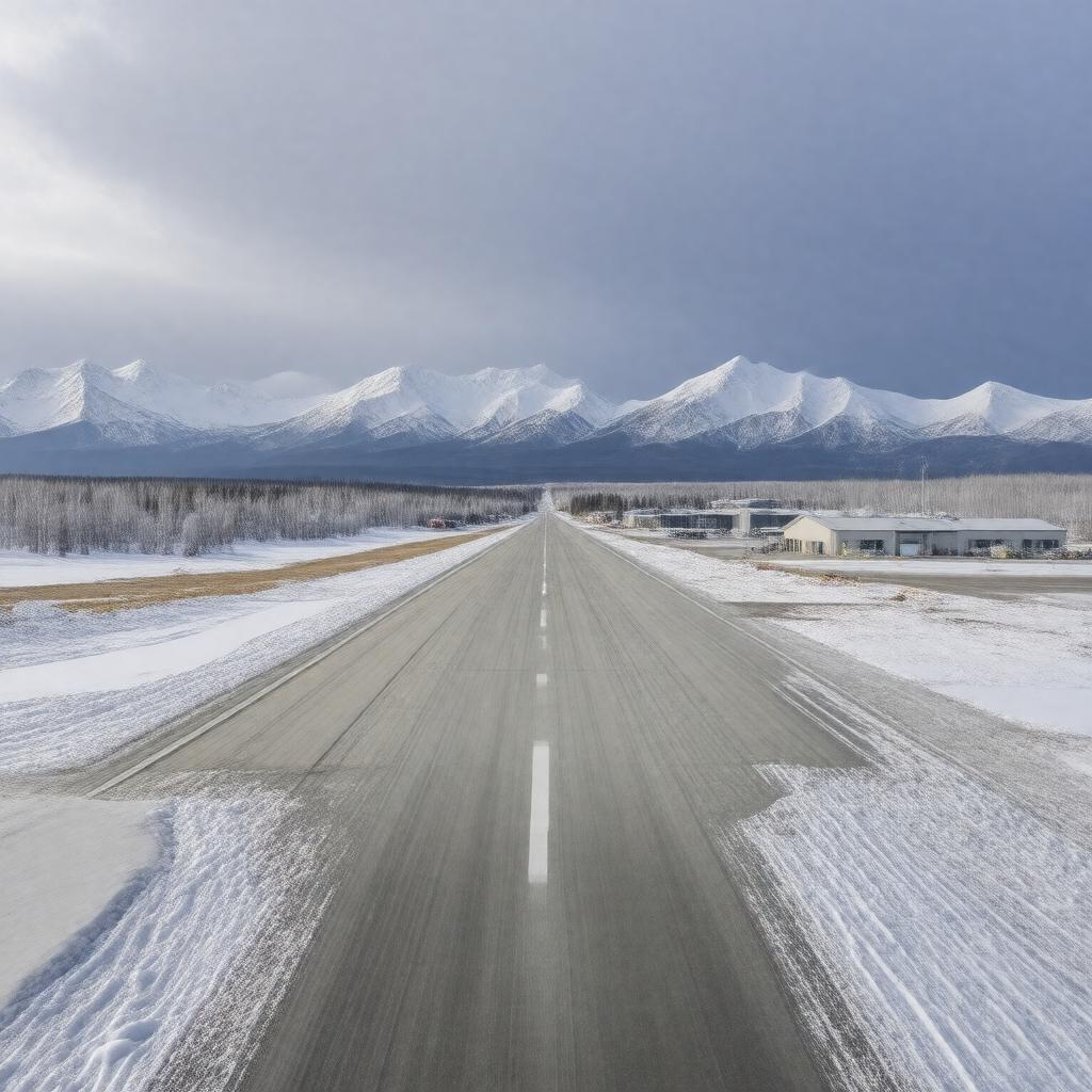 AI-created image of Wasilla Airport