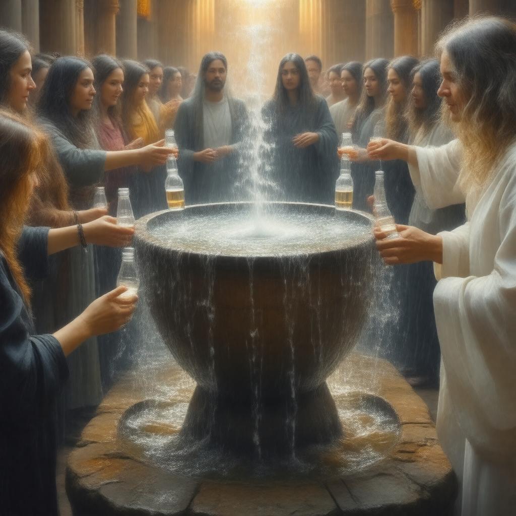 AI-created image of Water Communion