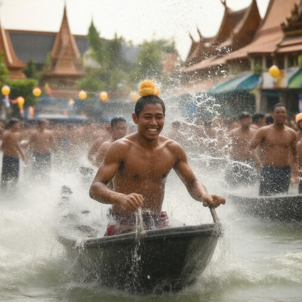 AI-created image of Water Festival