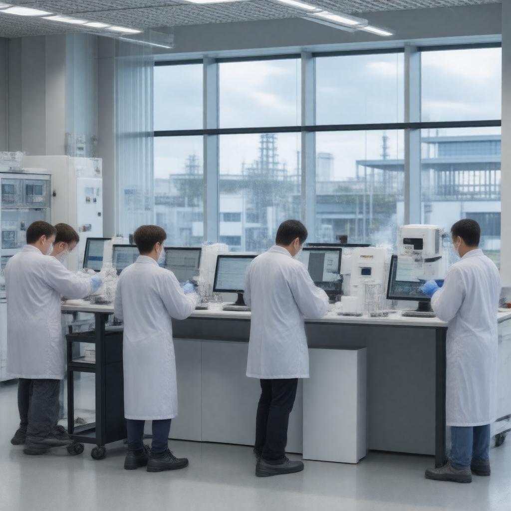 AI-created image of Water Quality Lab