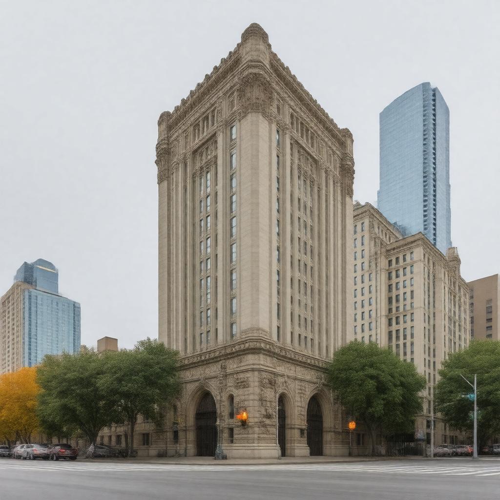 AI-created image of Water Tower