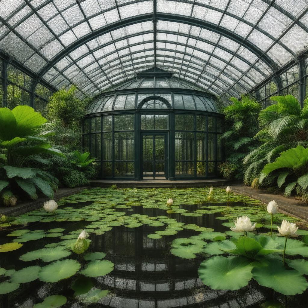 Click to view larger image AI-created image of Waterlily House