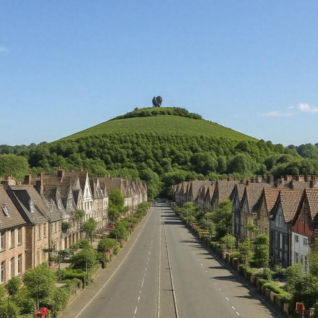 AI-created image of Waterloo, Belgium