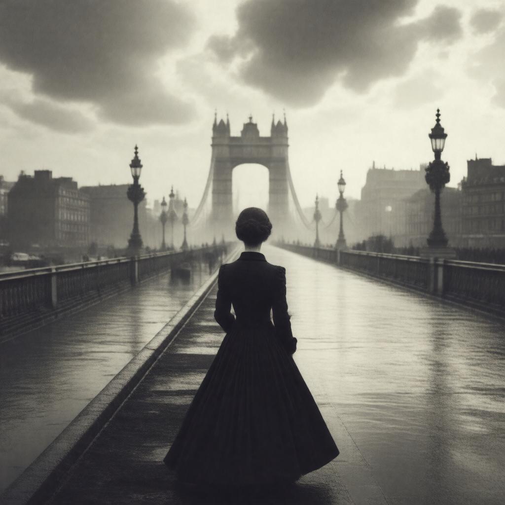 AI-created image of Waterloo Bridge (1940 film)