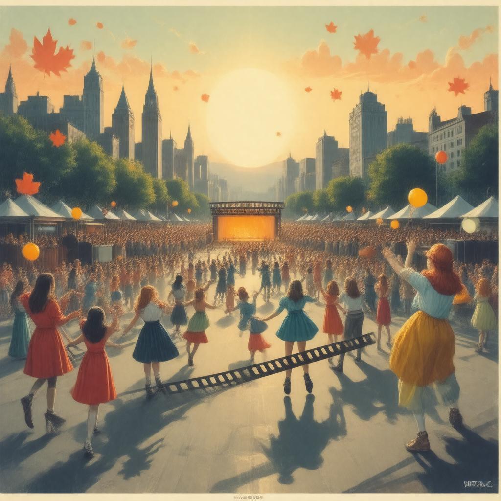 Click to view larger image AI-created image of Waterloo Festival for Animated Cinema