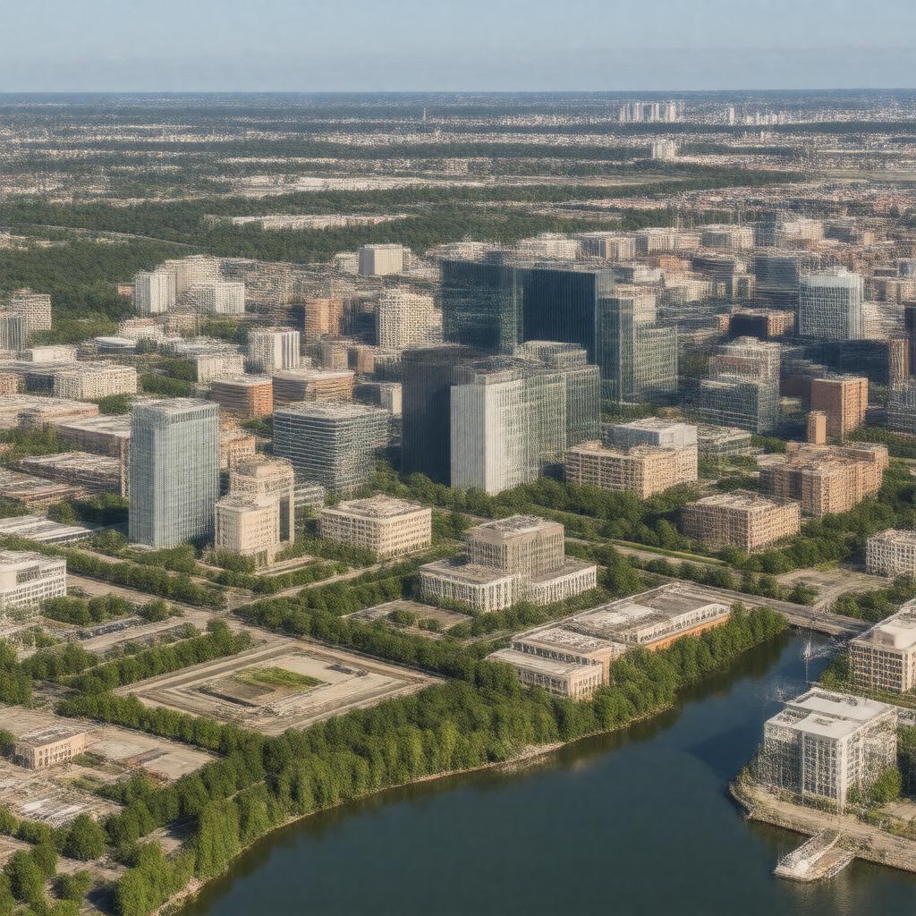 AI-created image of Waterloo, Ontario, Canada