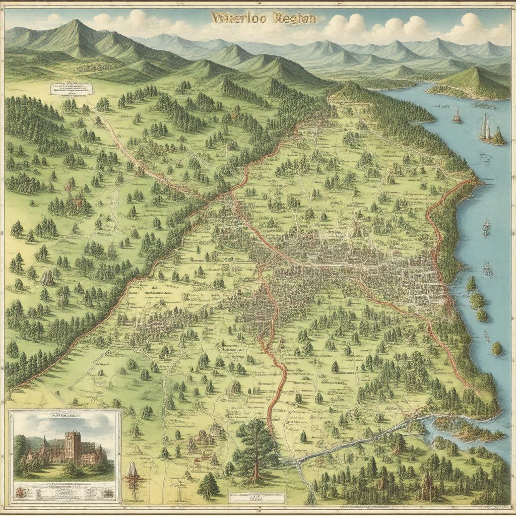 AI-created image of Waterloo Region