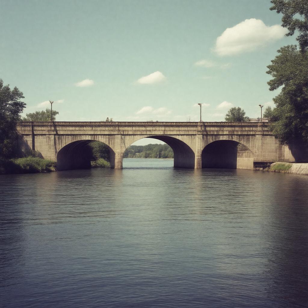 Click to view larger image AI-created image of Watertown Bridge
