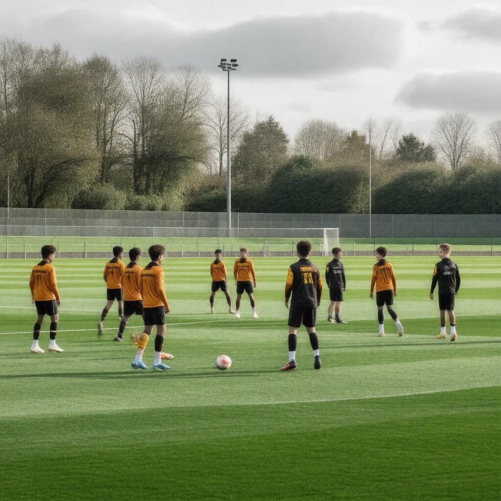 Click to view larger image AI-created image of Watford F.C. Academy