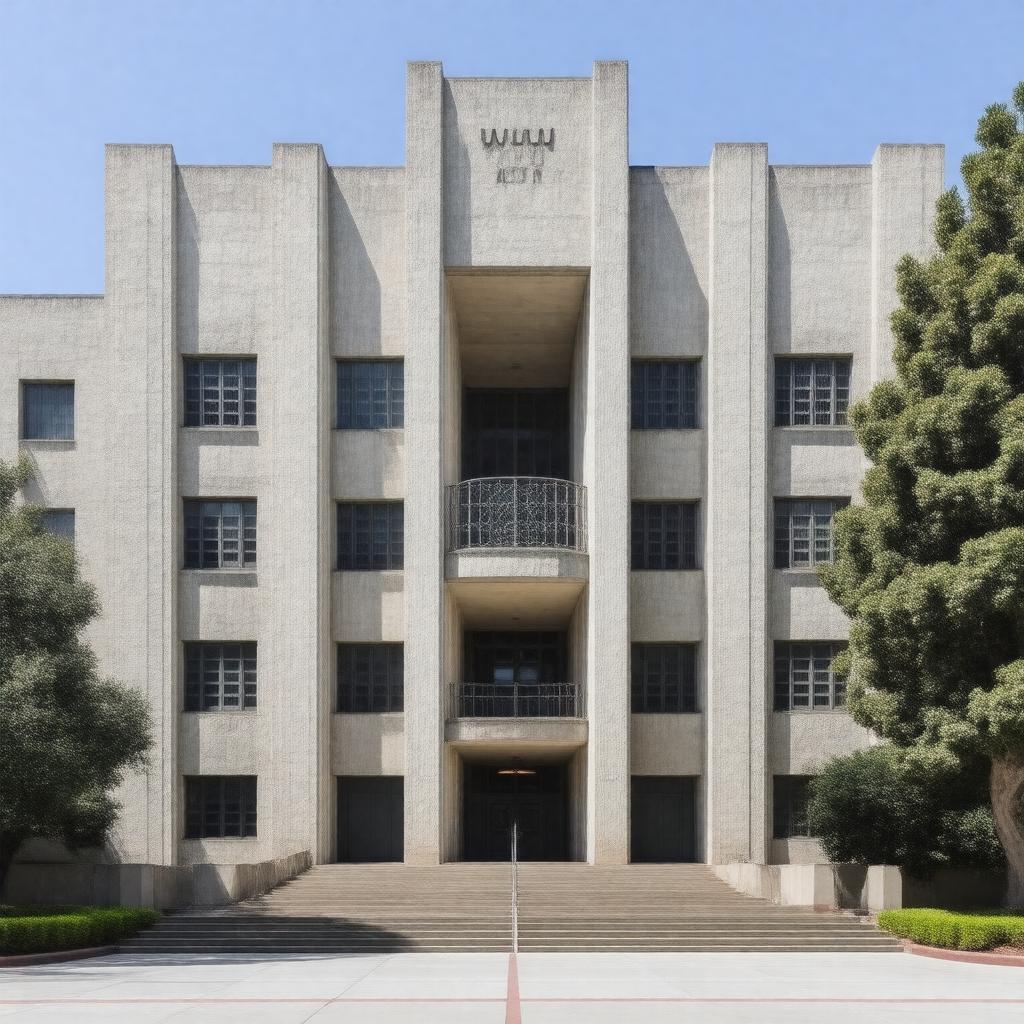 AI-created image of Watt Hall