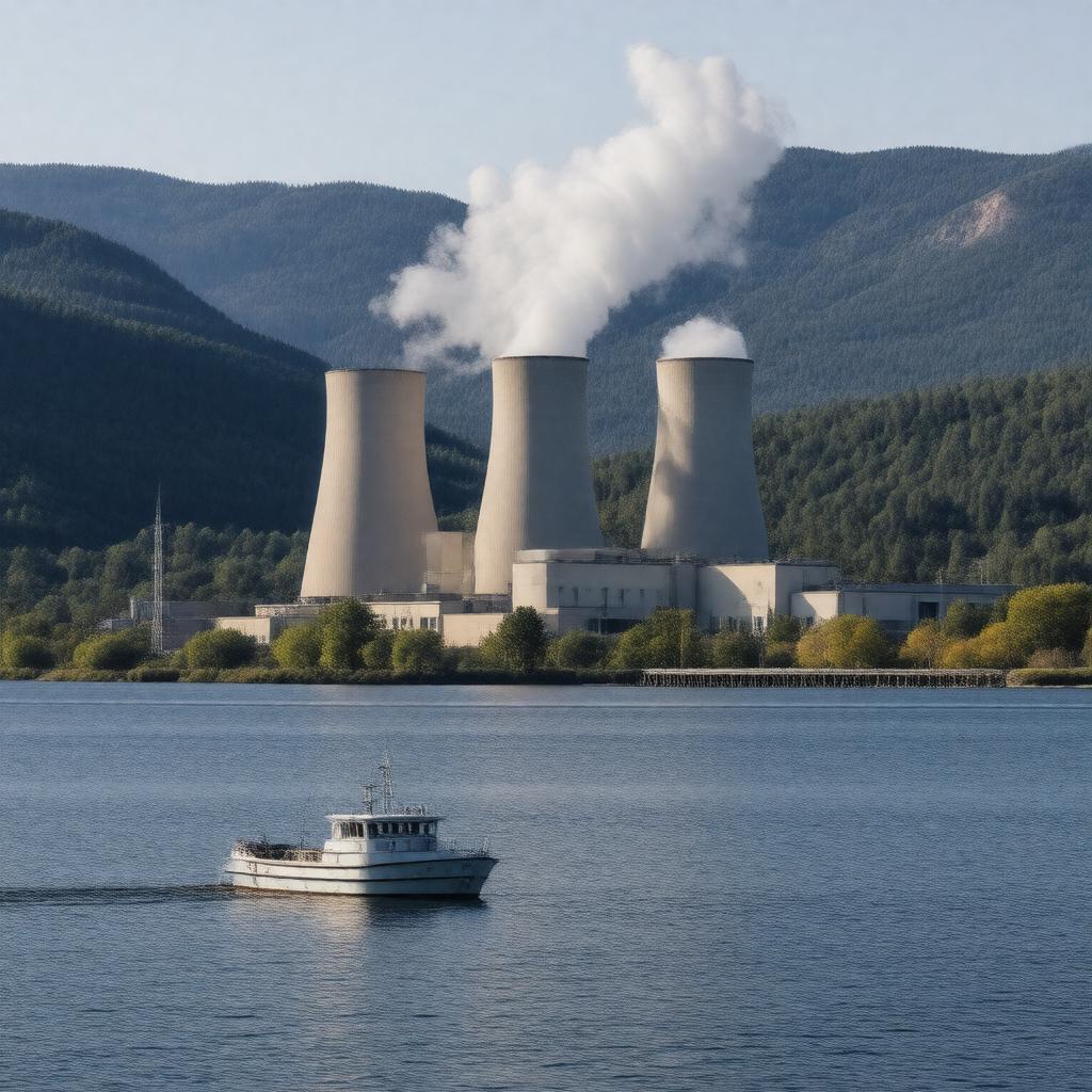 AI-created image of Watts Bar Nuclear Plant