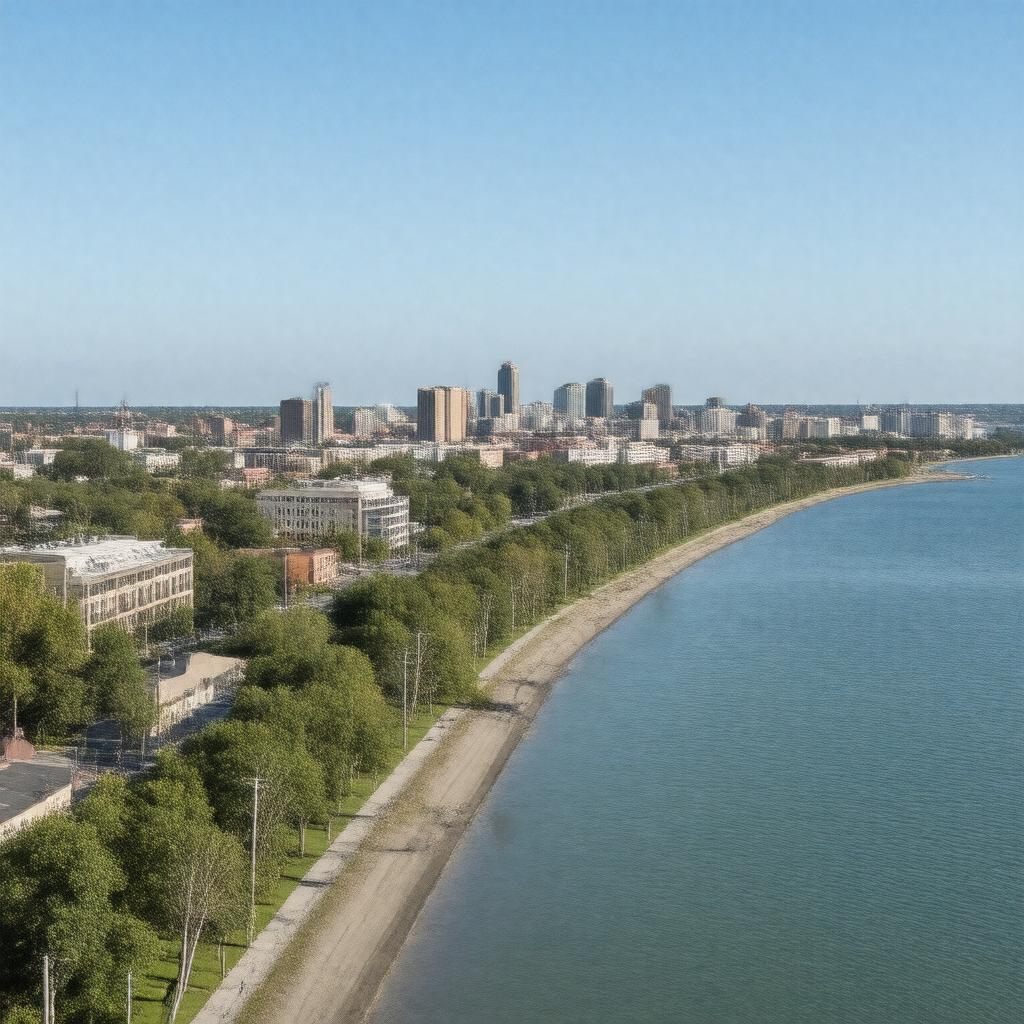 AI-created image of Waukegan, Illinois, United States