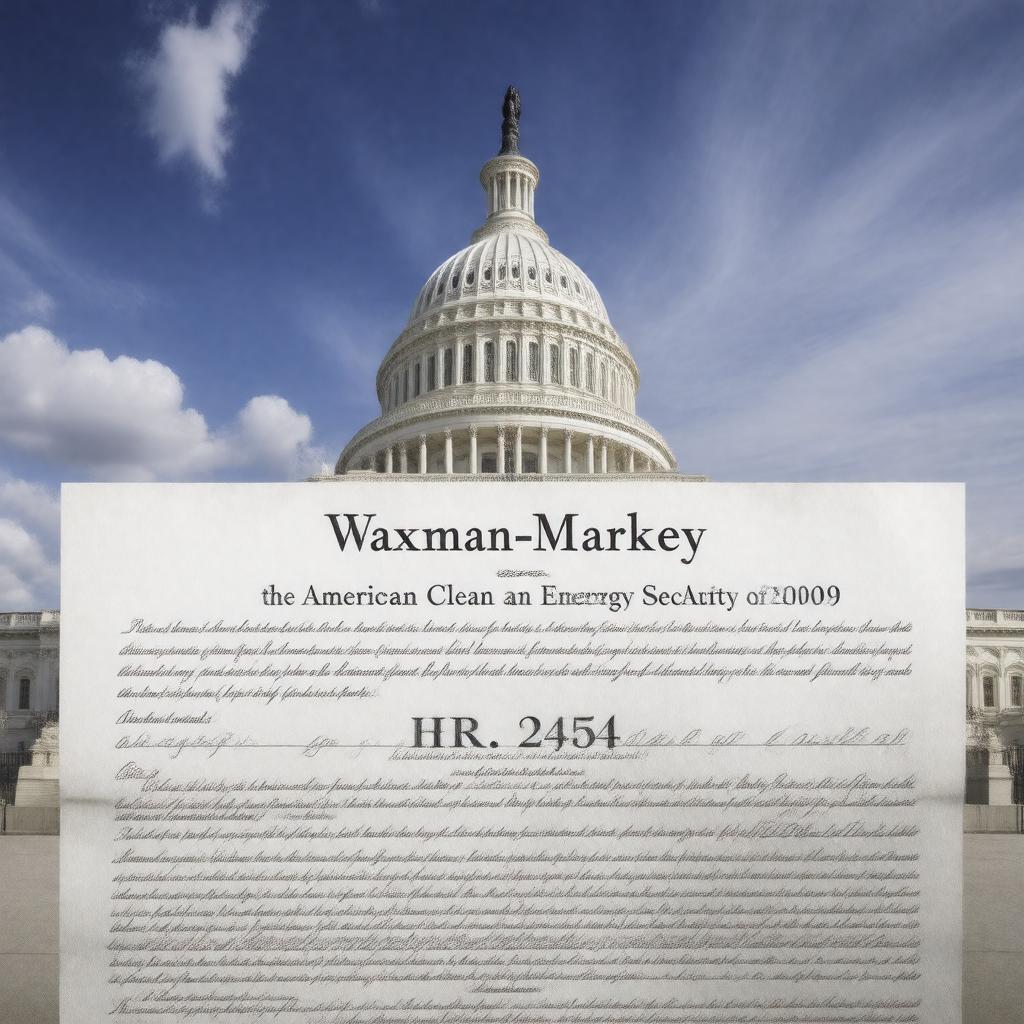 AI-created image of Waxman-Markey Bill