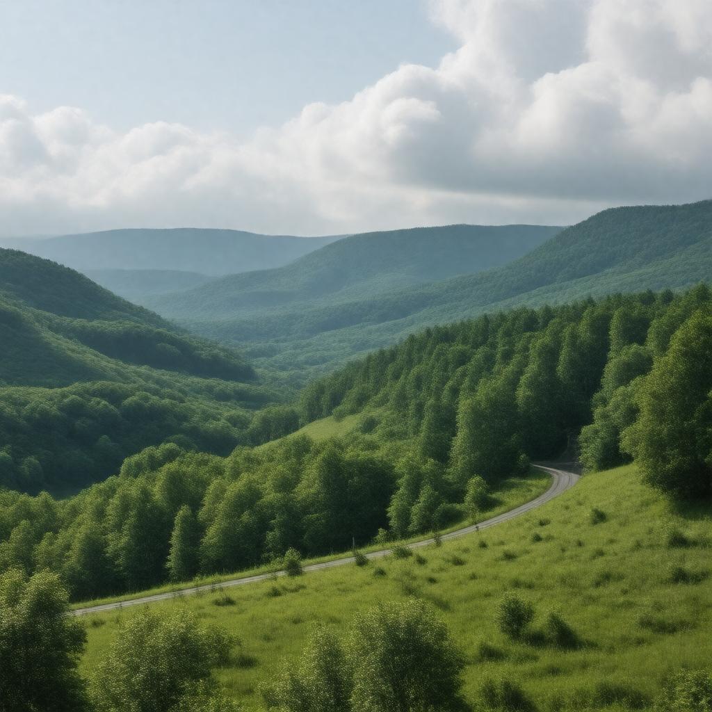 AI-created image of Wayne County, West Virginia