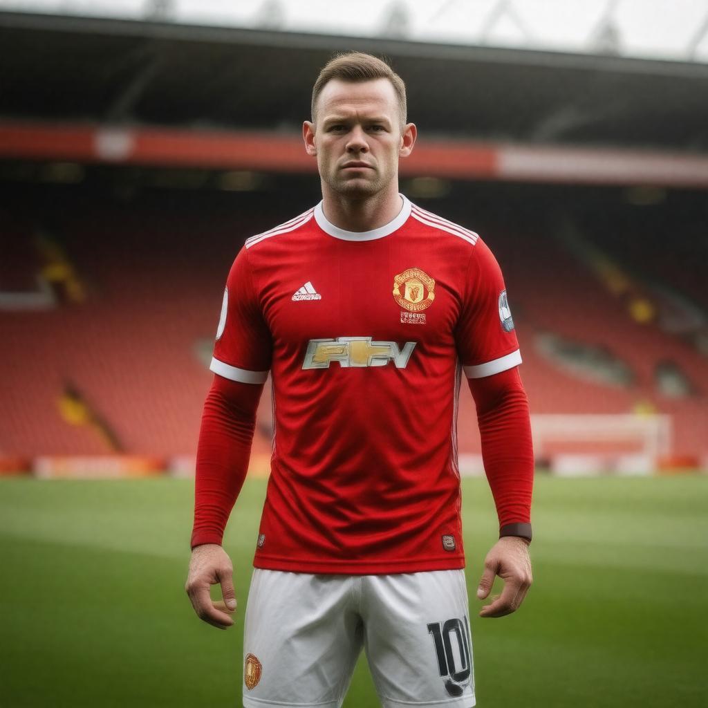 AI-created image of Wayne Rooney