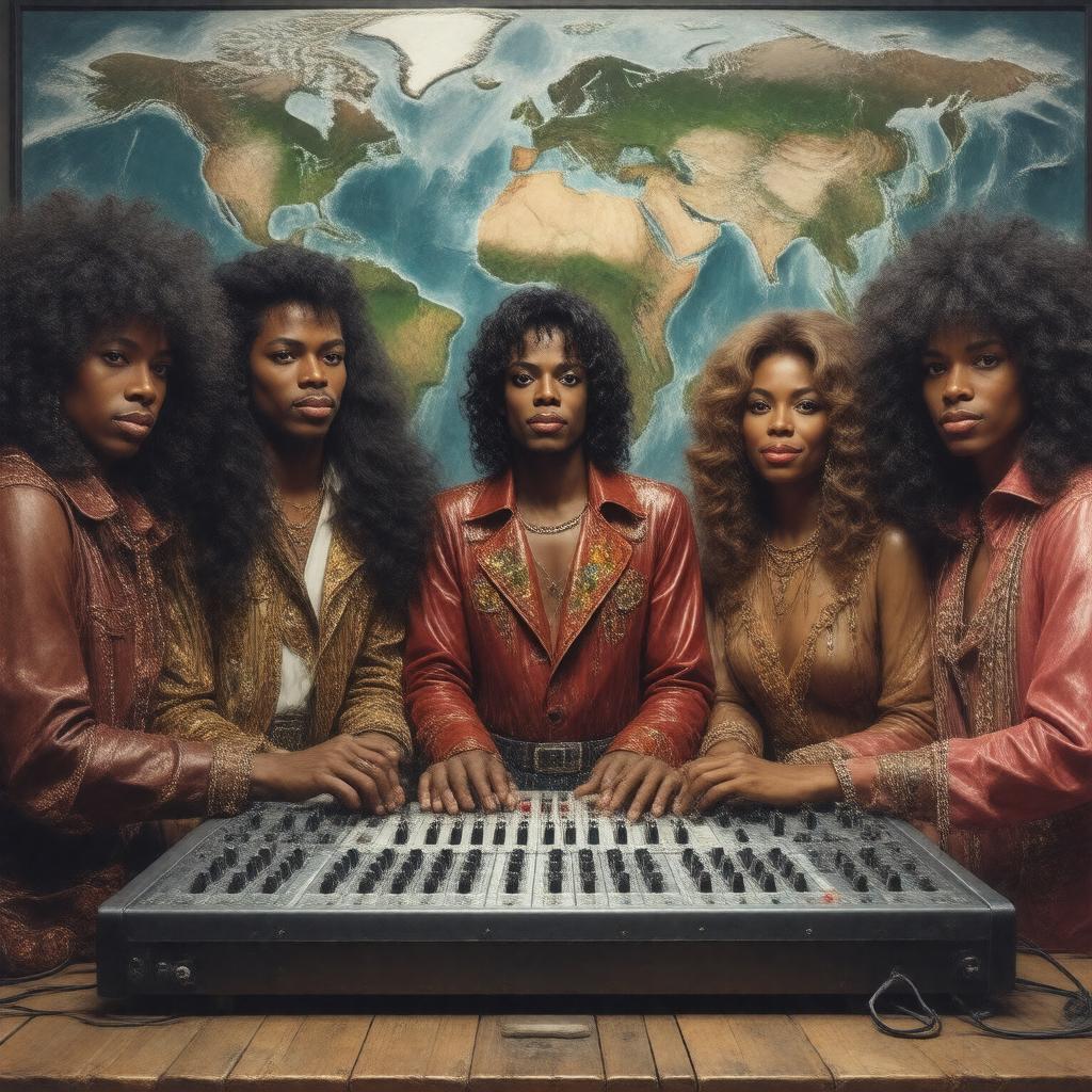 AI-created image of We Are the World