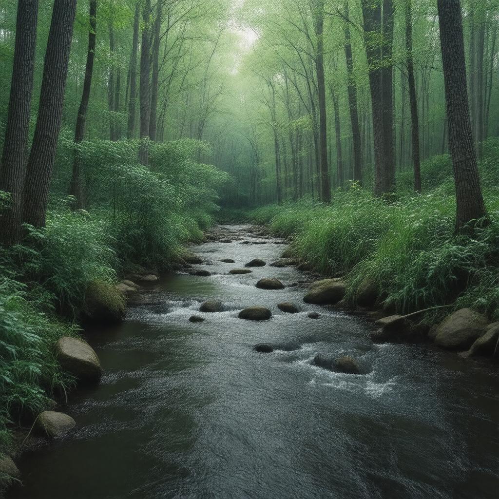 AI-created image of Weakley Creek