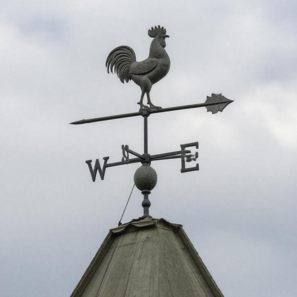 Click to view larger image AI-created image of Weathervanes