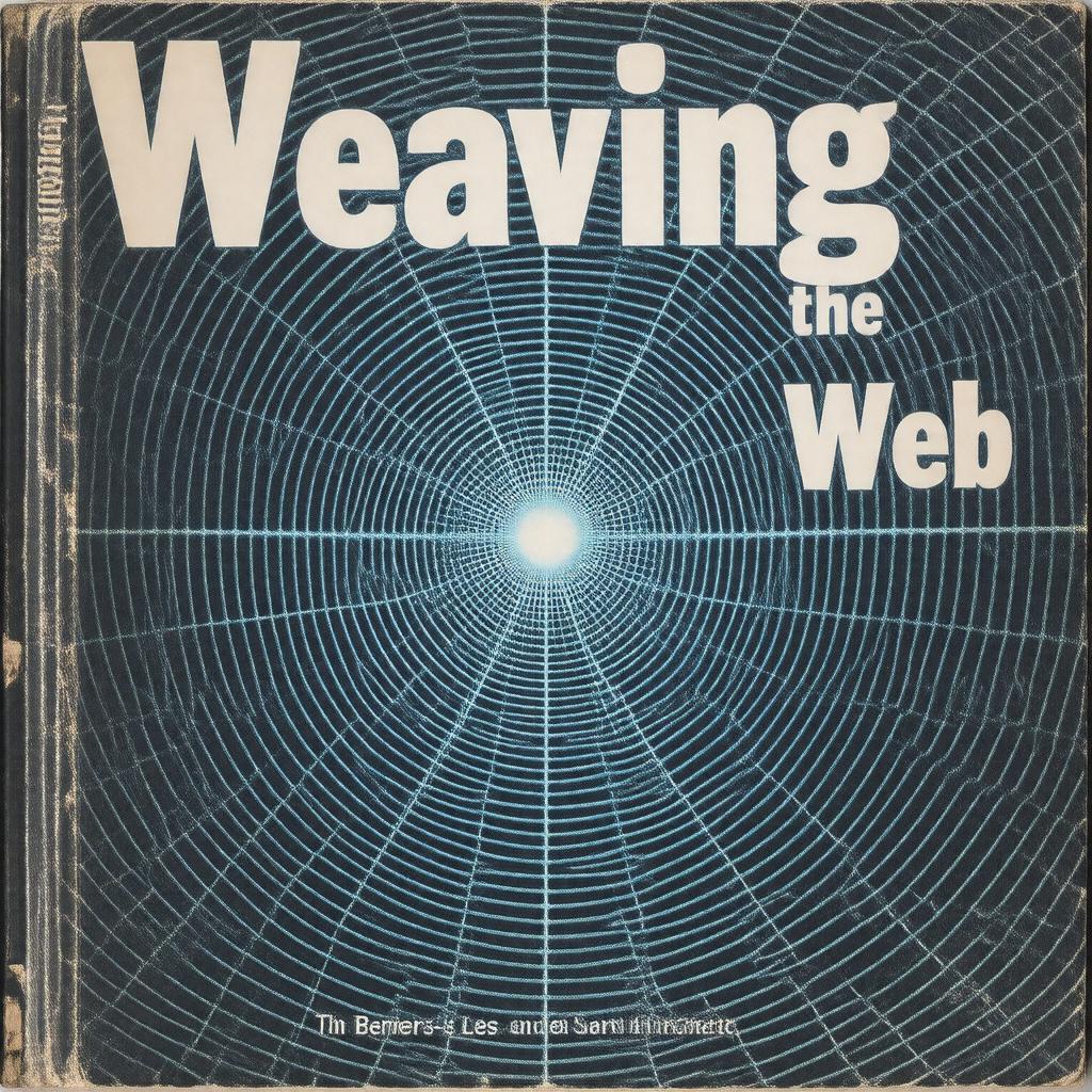 AI-created image of Weaving the Web (book)