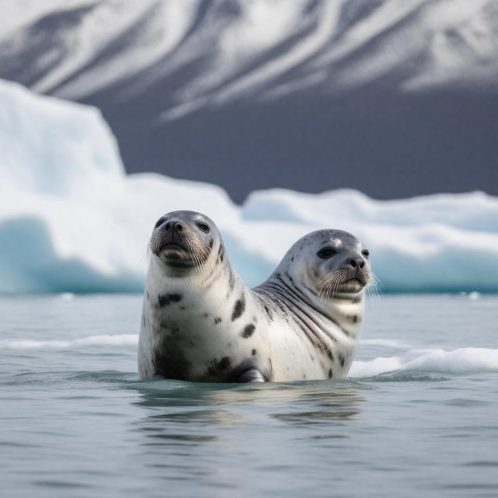 AI-created image of Weddell seal