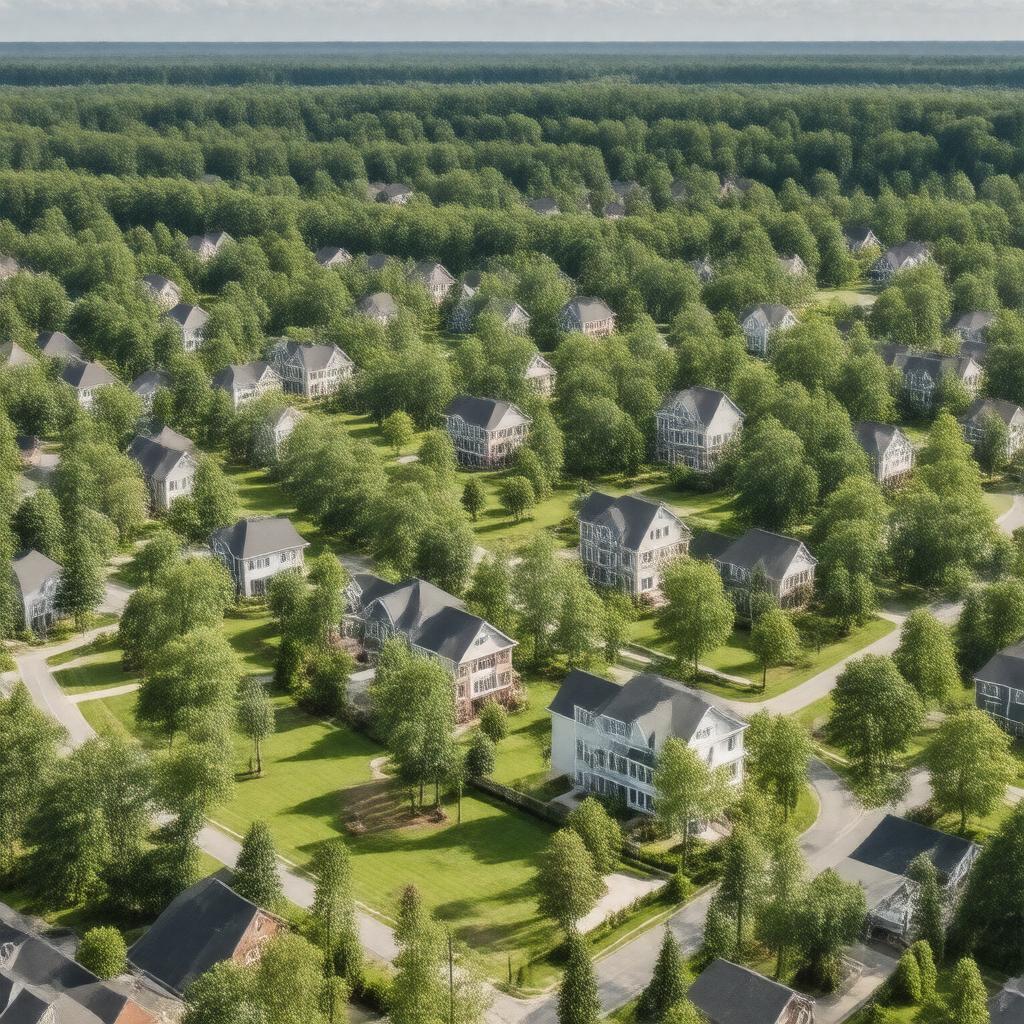 AI-created image of Weddington Meadows