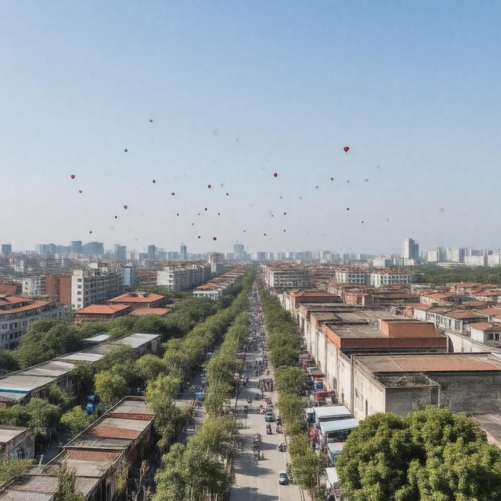 AI-created image of Weifang