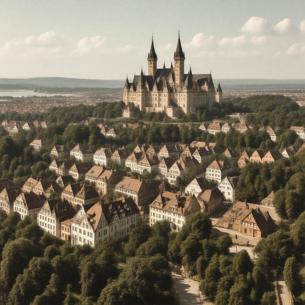 AI-created image of Weimar, German Empire